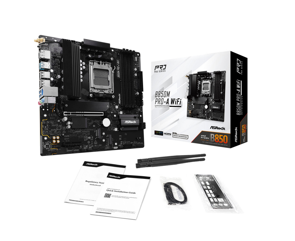 マザーボード(Socket AM5) B850M Pro-A WiFi ［MicroATX］｜の通販は