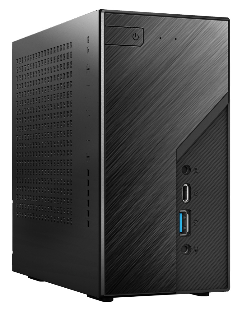 ベアボーン AMD X600チップセット搭載 ブラック DeskMiniX600/USB4/B