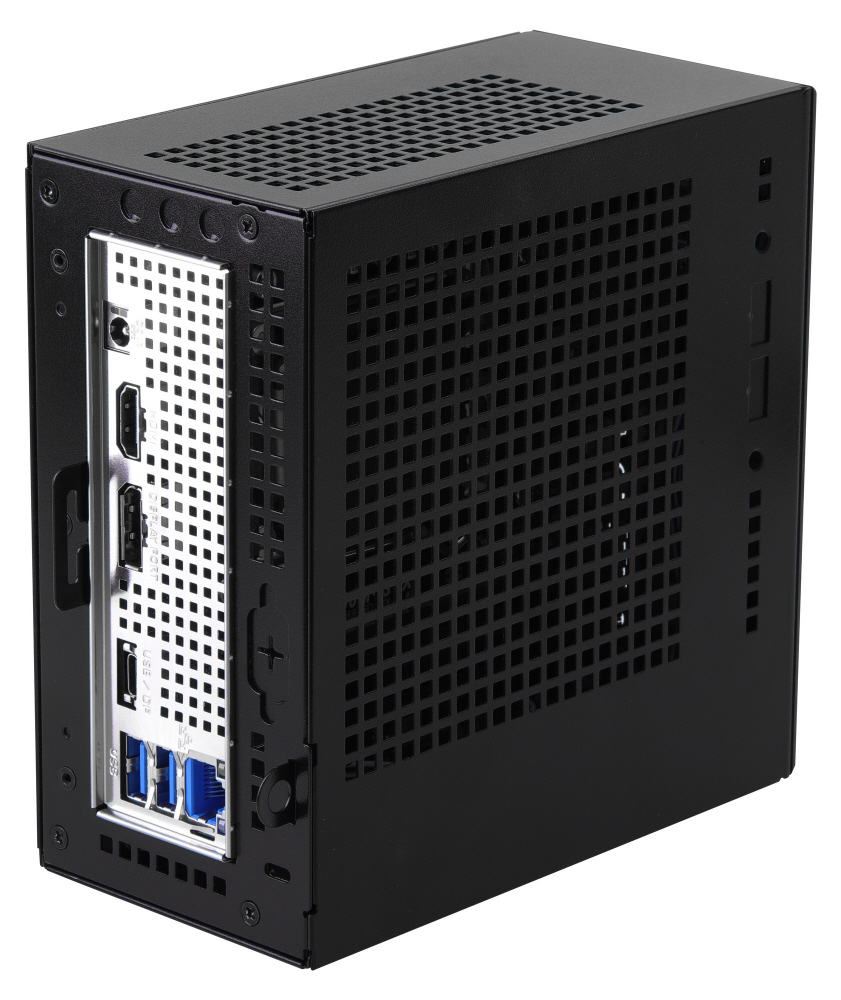 ベアボーン AMD X600チップセット搭載 ブラック DeskMiniX600/USB4/B