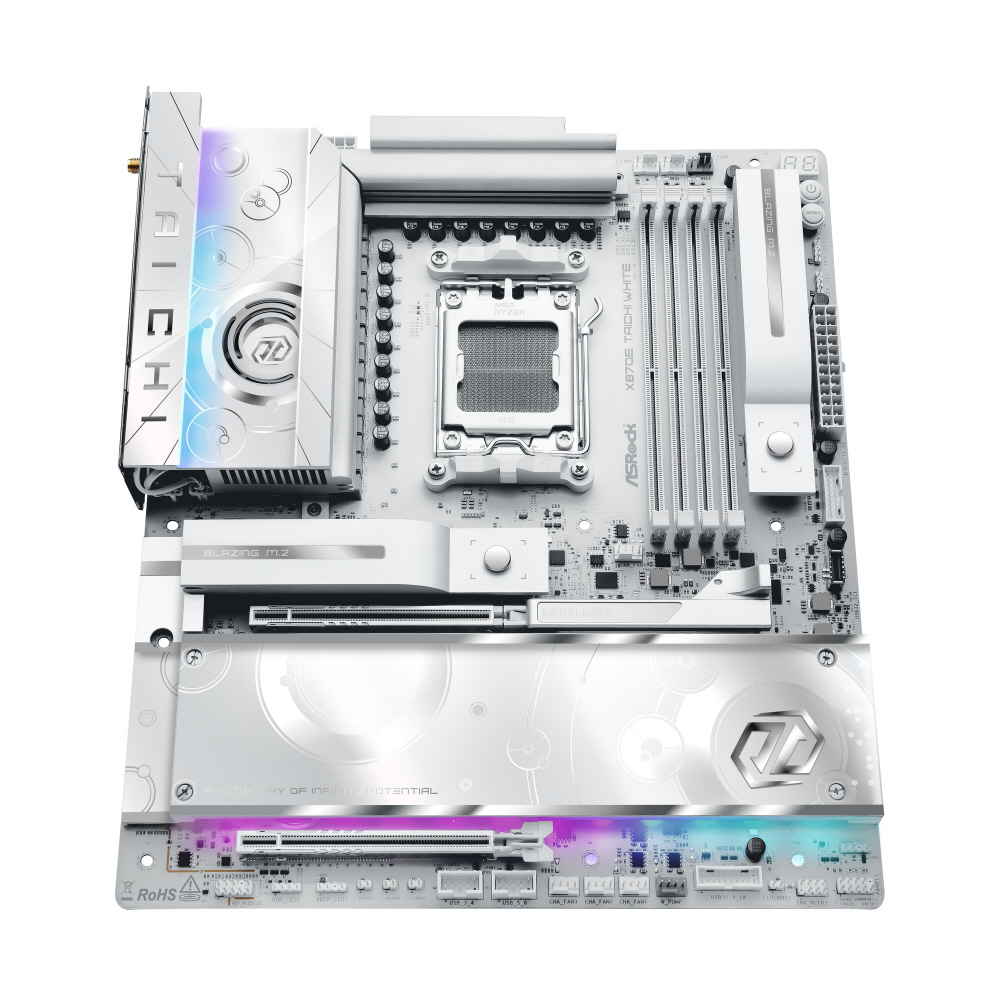 マザーボード(Socket AM5) ホワイト X870E Taichi White ［Extended