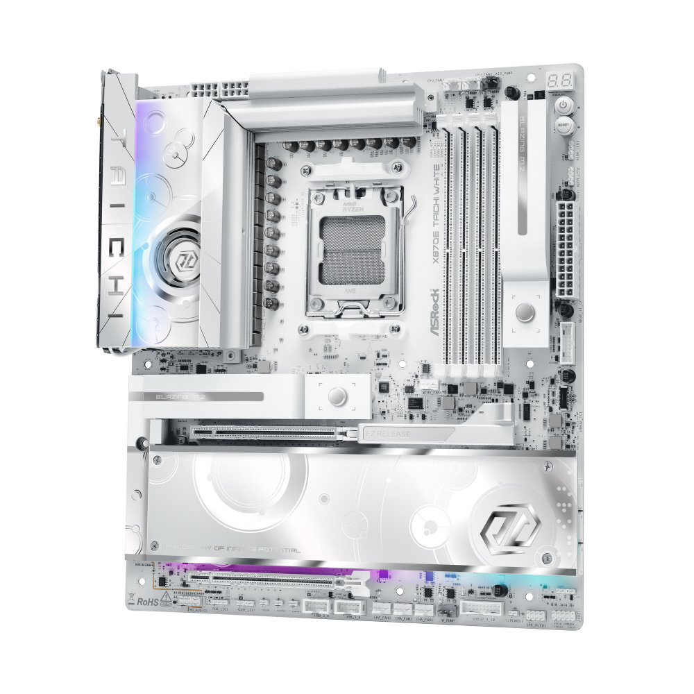 マザーボード(Socket AM5) ホワイト X870E Taichi White ［Extended