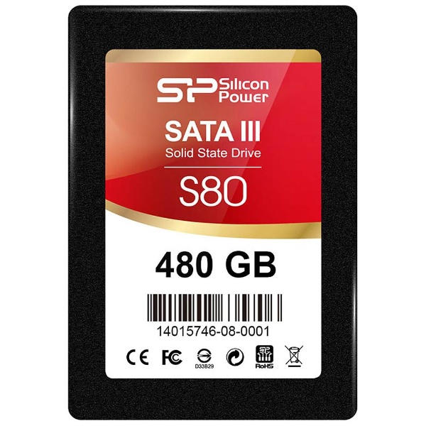 内蔵SSD SP480GBSS3S80S25  ［2.5インチ /480GB］