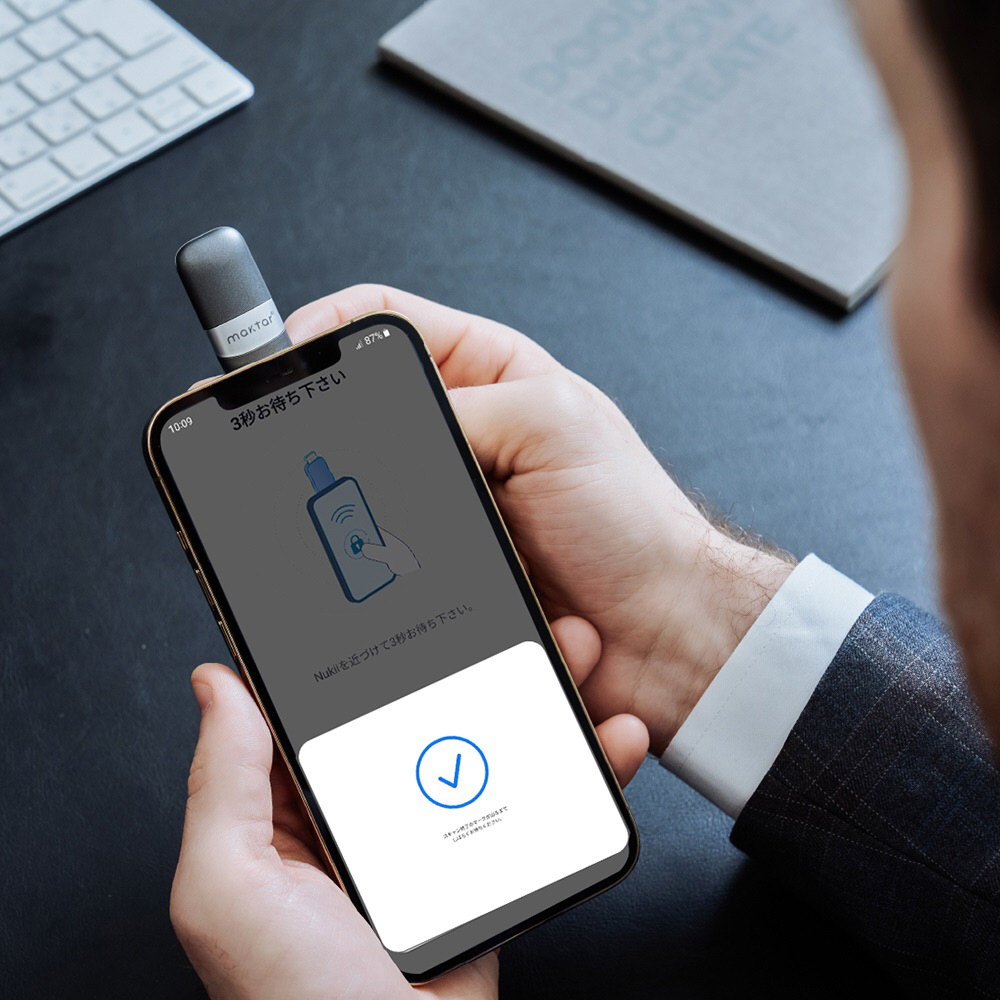 Maktar　Nukii MKNU-A-SG-1TB　1TB スペースグレイ USBメモリ Nukii(Android/iOS/Mac/Windows11対応) スペース