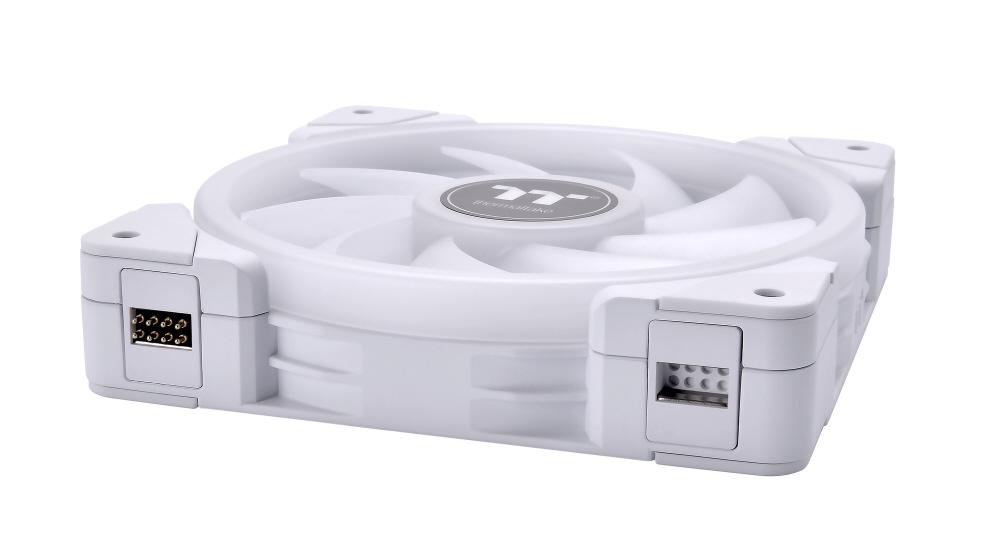 ケースファンｘ3 [140mm /2000RPM] ＋コントローラー SWAFAN EX12 RGB White 3-Fan Pack ホワイト  CL-F162-PL14SW-A｜の通販はソフマップ[sofmap]