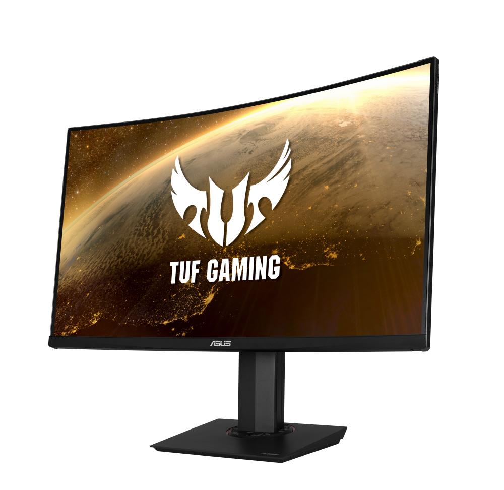 買取】ゲーミングモニター TUF GAMING ブラック VG32VQ ［31.5型