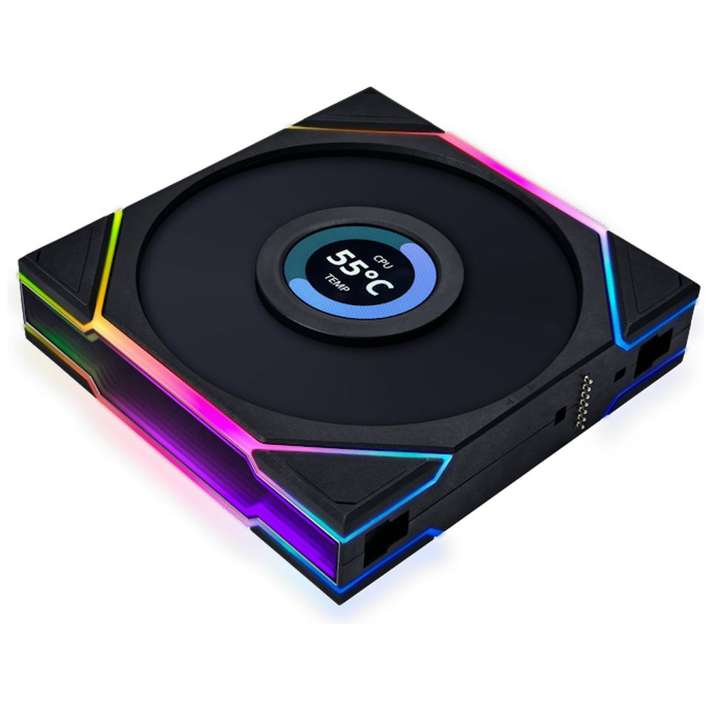 ケースファンx3 [120mm /1900RPM]＋コントローラー UNI FAN TL LCD