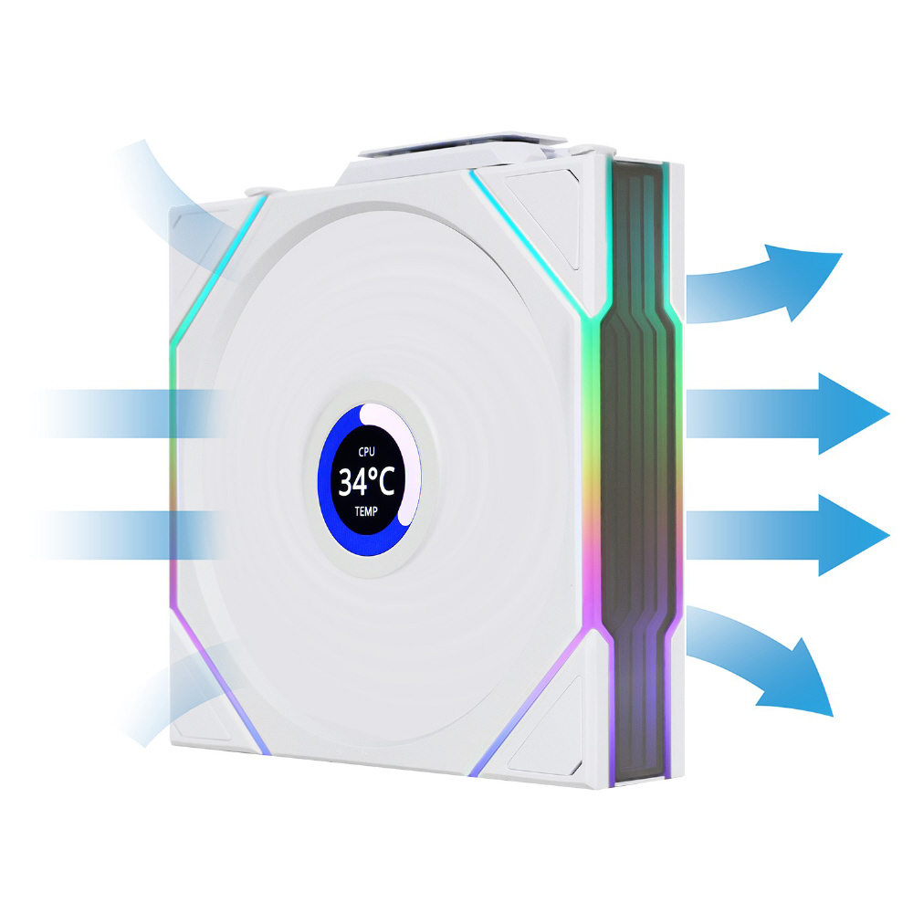 ケースファンx3 [120mm /1900RPM]＋コントローラー (LCDモデル