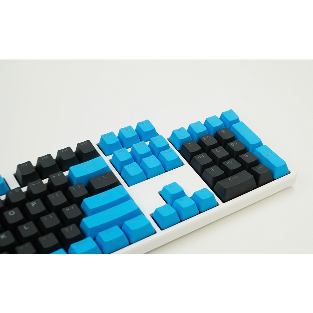 black and blue keycap set