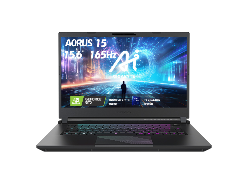 ゲーミングノートパソコン AORUS 15 BKG-13JP764SH(RTX 4060) ［15.6型 /Windows11 Home /intel  Core Ultra 7 /メモリ：32GB /SSD：1TB /日本語版キーボード /2024年9月モデル］｜の通販はソフマップ[sofmap]