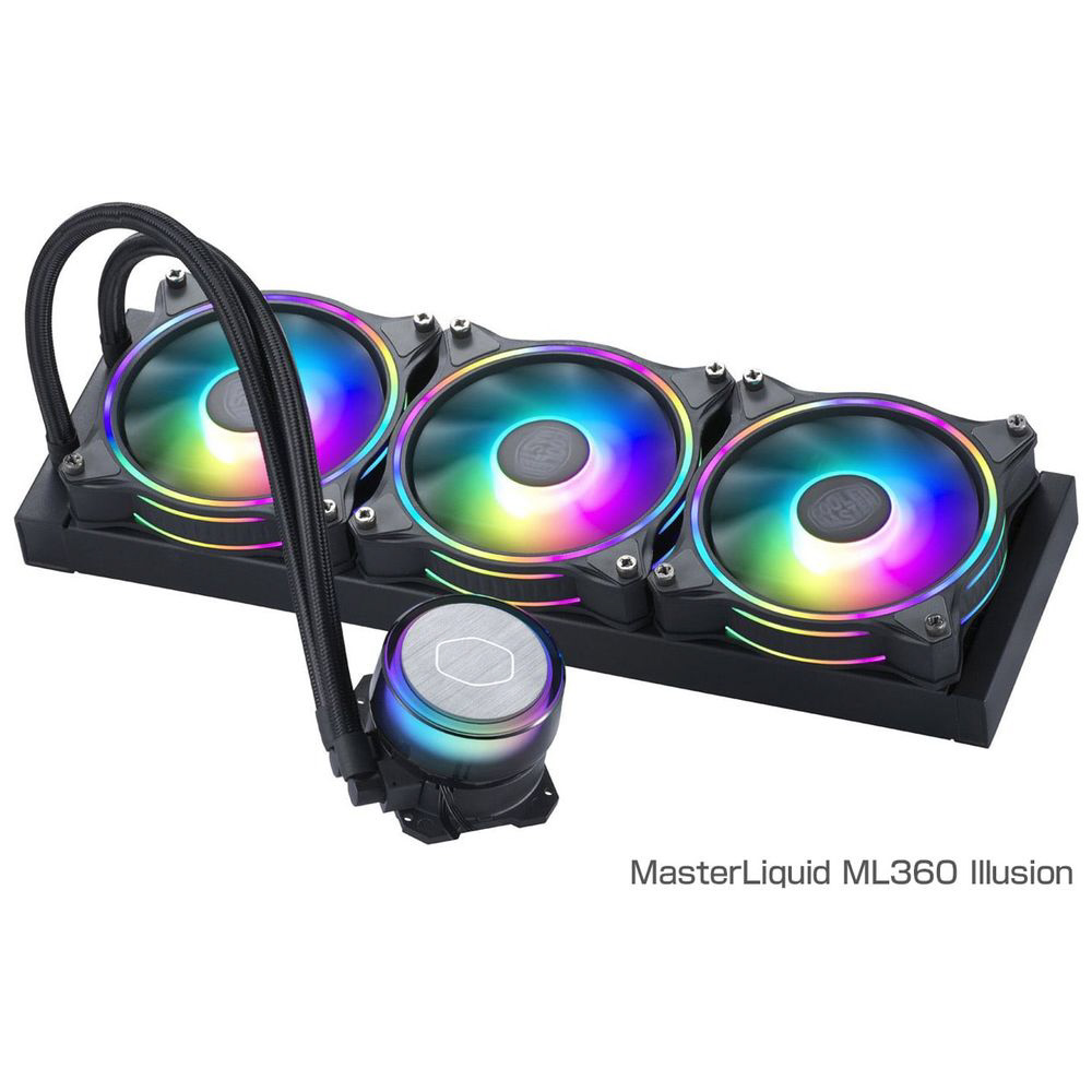 水冷CPUクーラー MasterLiquid ML360 Illusion ブラック  MLX-D36M-A18P2-R1｜の通販はソフマップ[sofmap]