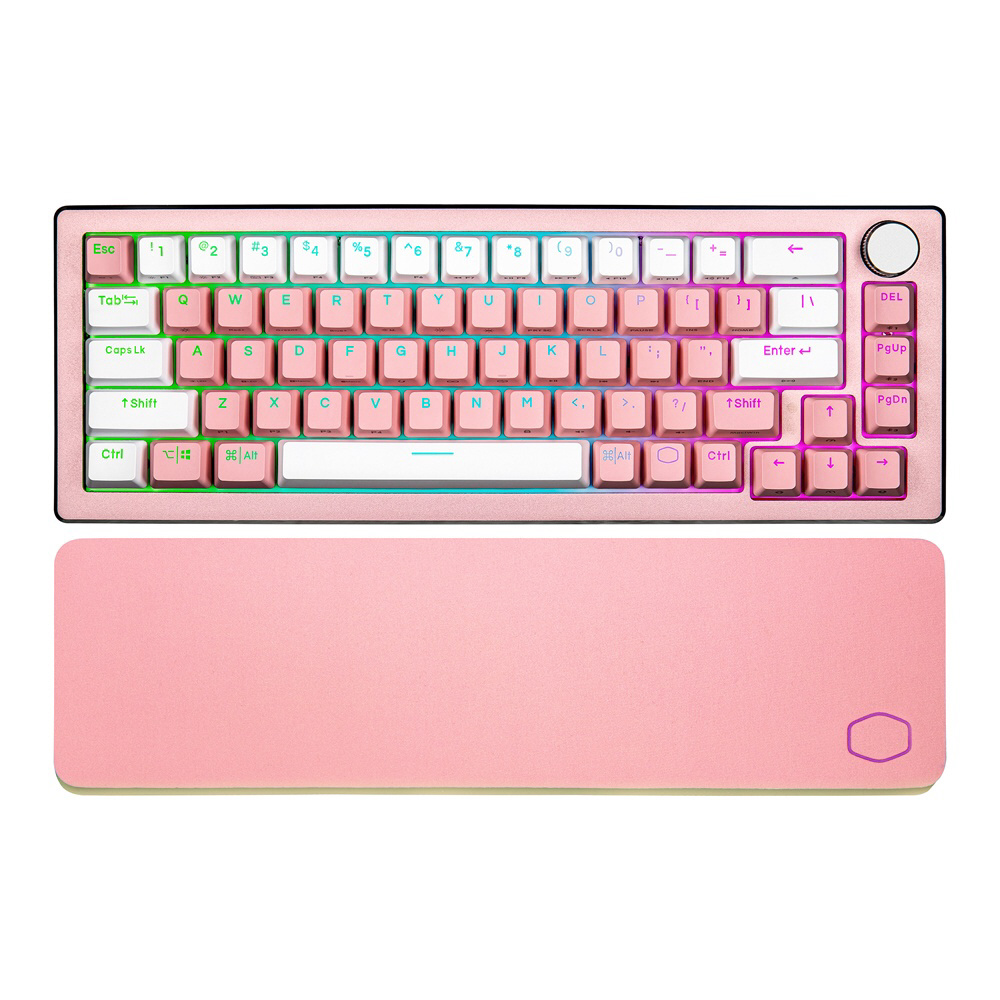 ゲーミングキーボード＋リストレスト CK721 Sakura Limited
