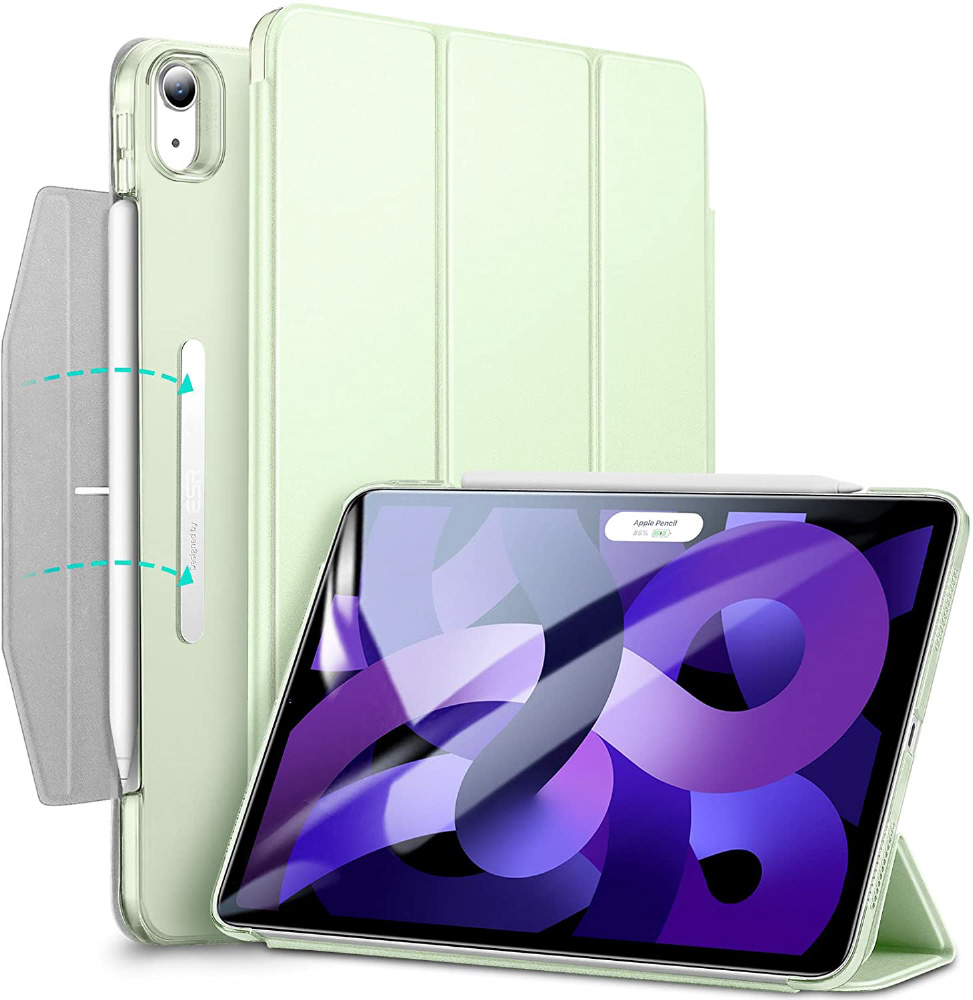 iPad Air ESRカバーと純正充電器付属