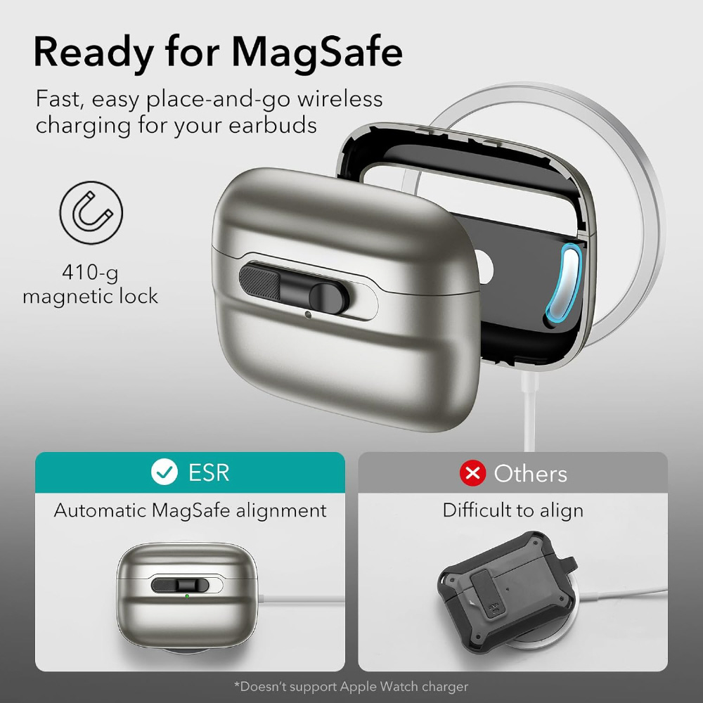 AirPods Pro (2023/2022/2019)専用 Magsafe対応スライド式イヤホン