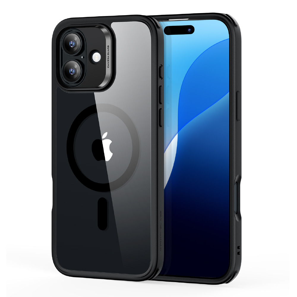 iPhone 16 Plus（6.7インチ）マグネット対応、ミリタリーグレード 