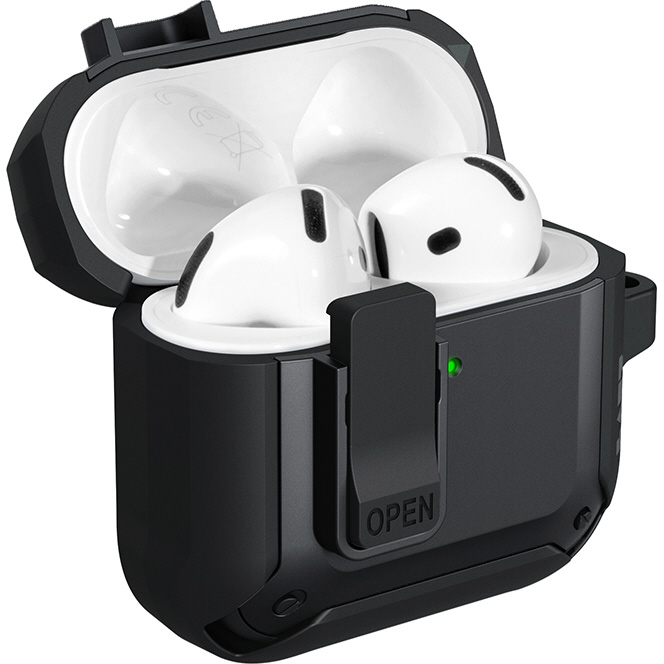 AirPods 4用ケース ZENTRY ブラック L_AP5_ZE_BK｜の通販はソフマップ
