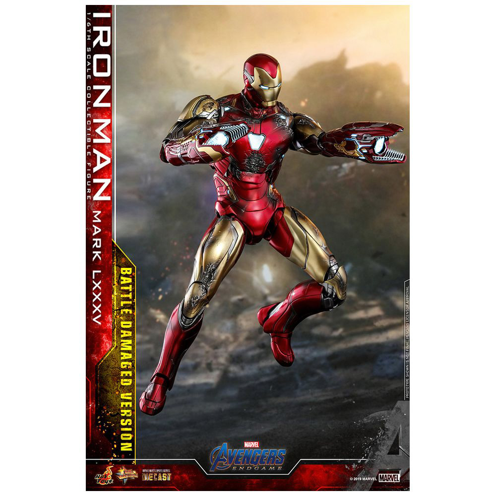 1/6 ムービー・マスターピース DIECAST アベンジャーズ/エンドゲーム アイアンマン・マーク85 （バトルダメージ版）｜の通販はアキバ☆ソフマップ[sofmap]