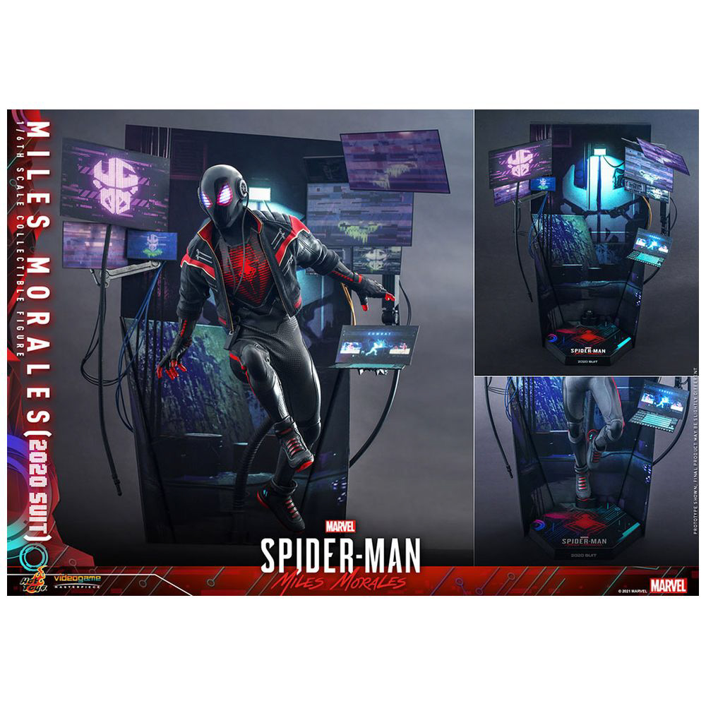 1/6 ビデオゲーム・マスターピース Marvel’s Spider-Man：Miles Morales マイルス・モラレス/スパイダーマン（マイルス・モラレス2020スーツ版）_19