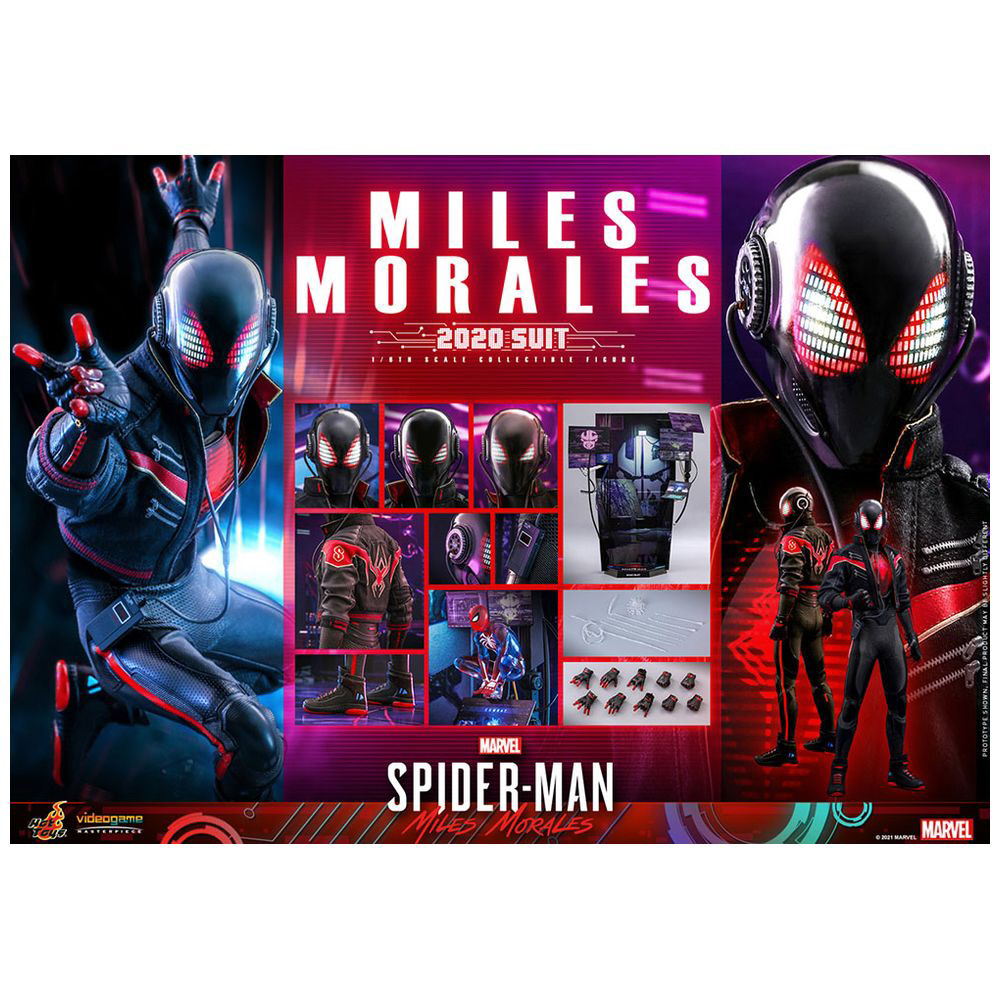 1/6 ビデオゲーム・マスターピース Marvel’s Spider-Man：Miles Morales マイルス・モラレス/スパイダーマン（マイルス・モラレス2020スーツ版）_20