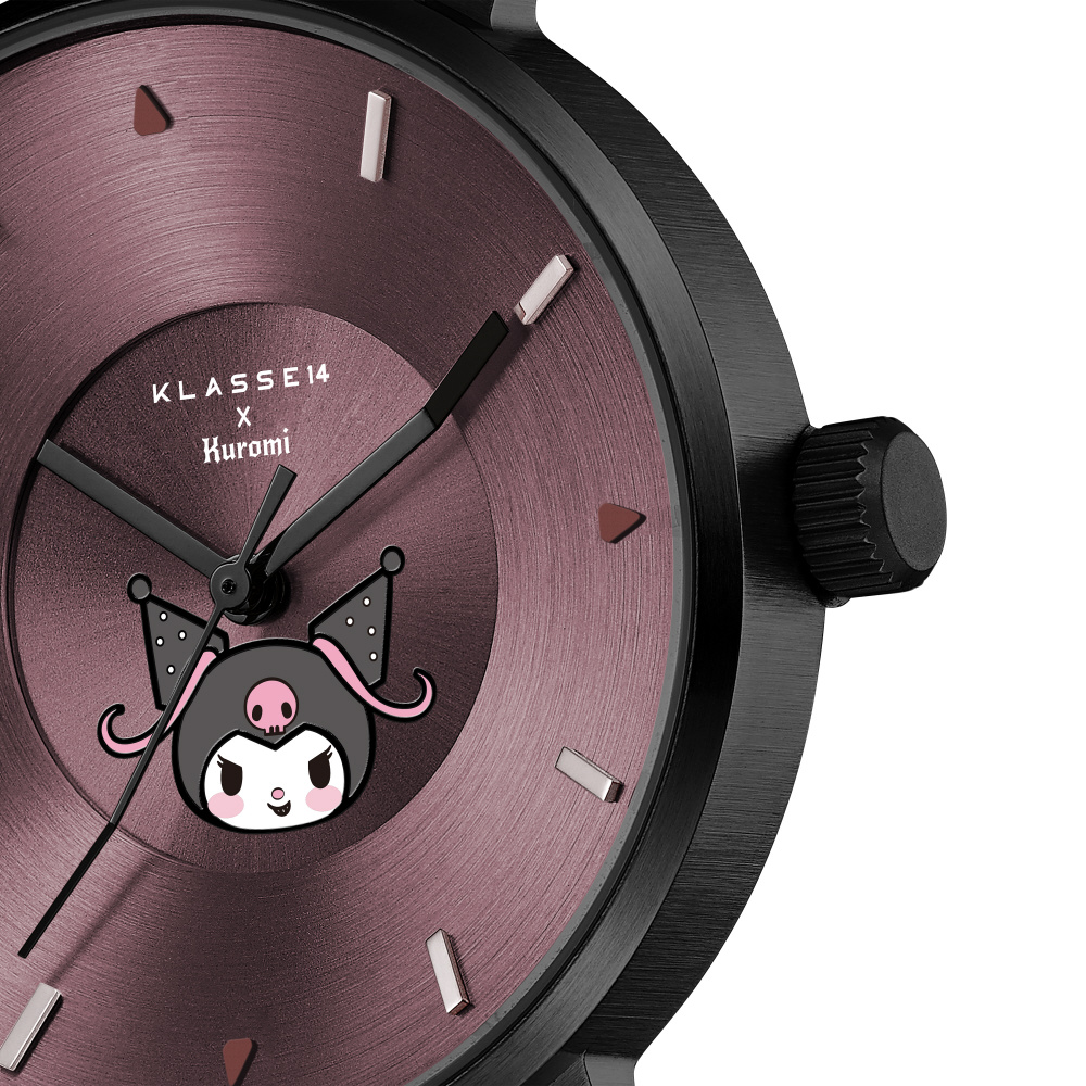 KLASSE14 x SANRIO KUROMI VOLARE DARK MESH 36MM [正規品] KLASSE14