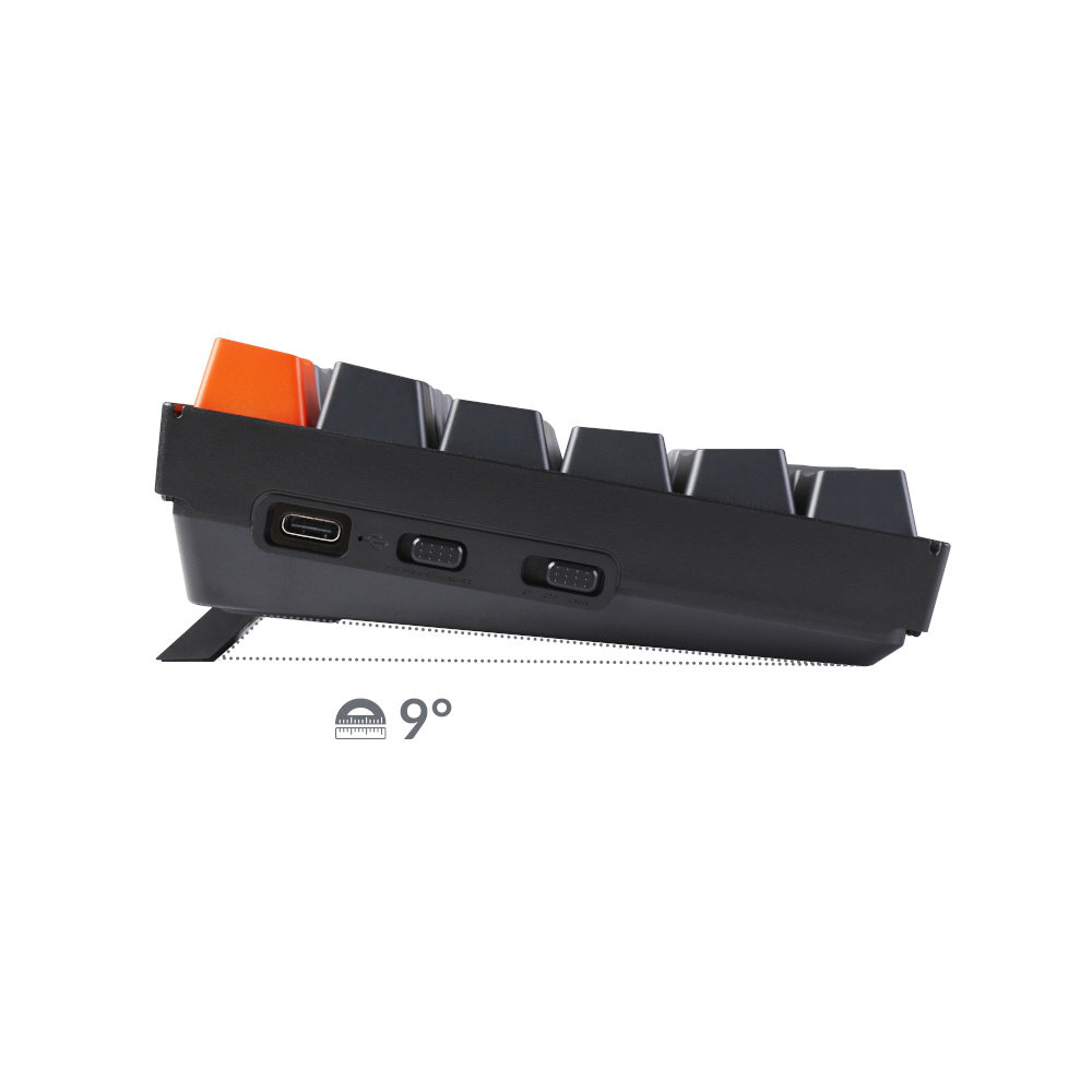 キーボード K4(V2)White LED(赤軸) K4-A1-JIS ［有線・ワイヤレス