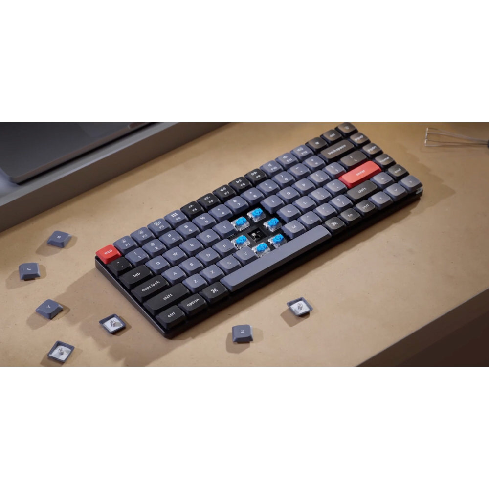 キーボード K3 Pro White LED(青軸・英語配列) K3P-A2-US ［有線