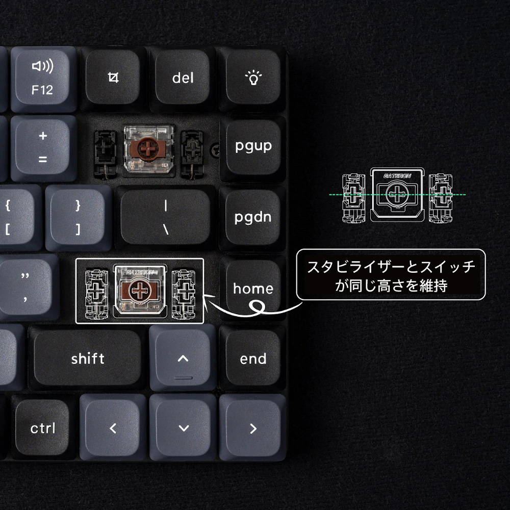 keychron K3 Pro White LED 赤軸 K3P-A1-JIS