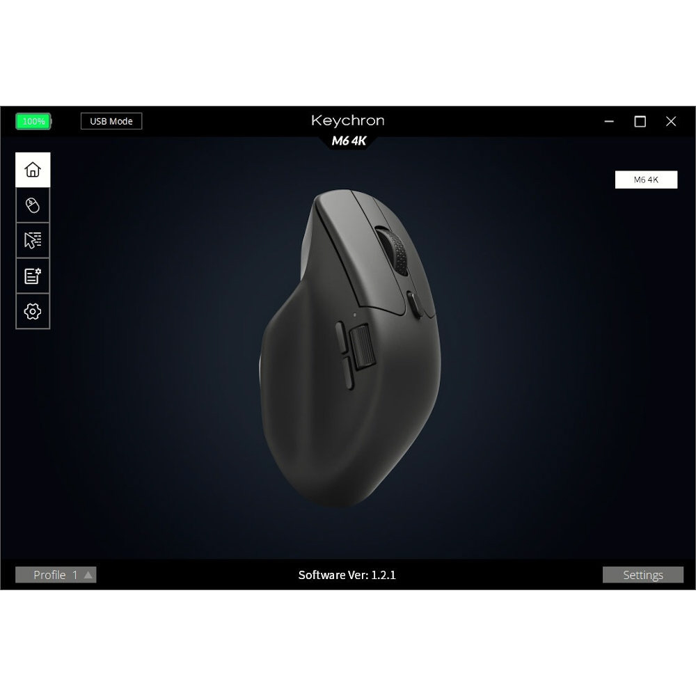 マウス USB-C＋USB-A対応 M6 (Mac/Windows11対応) ブラック M6-A1