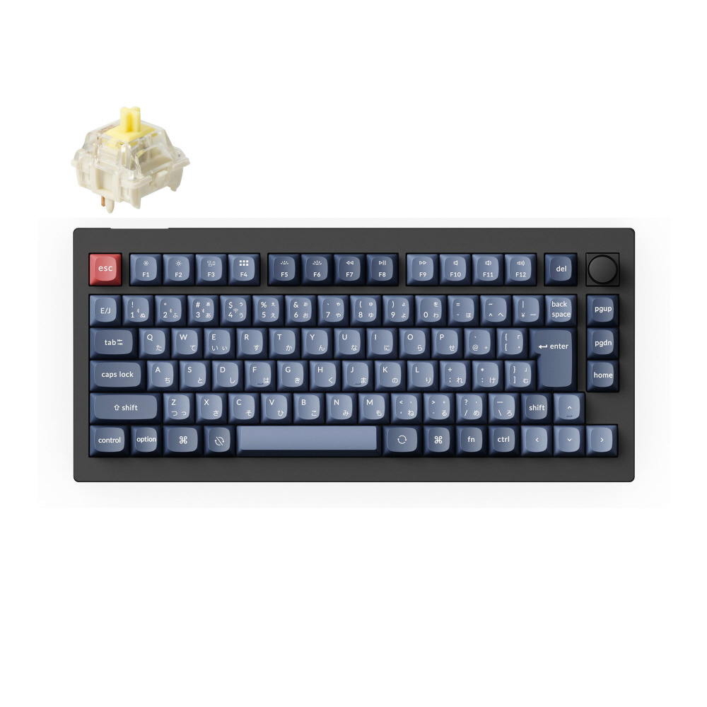 Keychron Q1 Max(バナナ軸) カーボンブラック 日本語配列 JIS