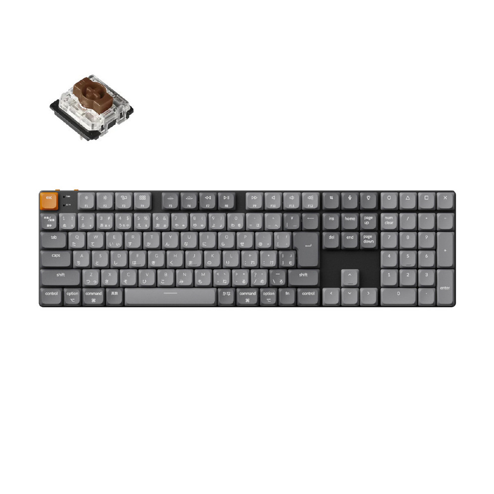 キーボード K5 Max White LED(茶軸) K5M-A3-JIS ［有線