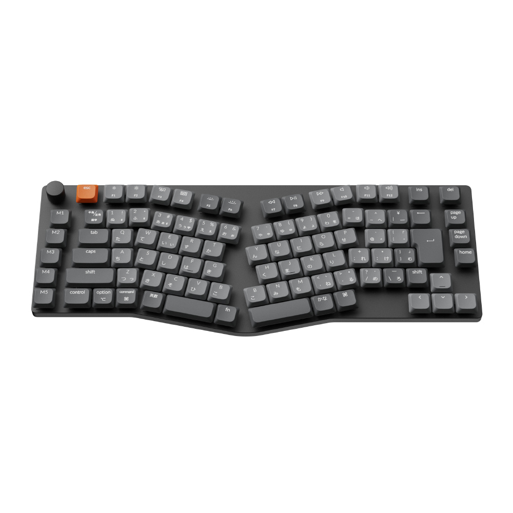 Keychron K15 Max / White LED / US / 茶軸 キーボード K15 Max White LED(茶軸) K15M-A3-JIS ［有線