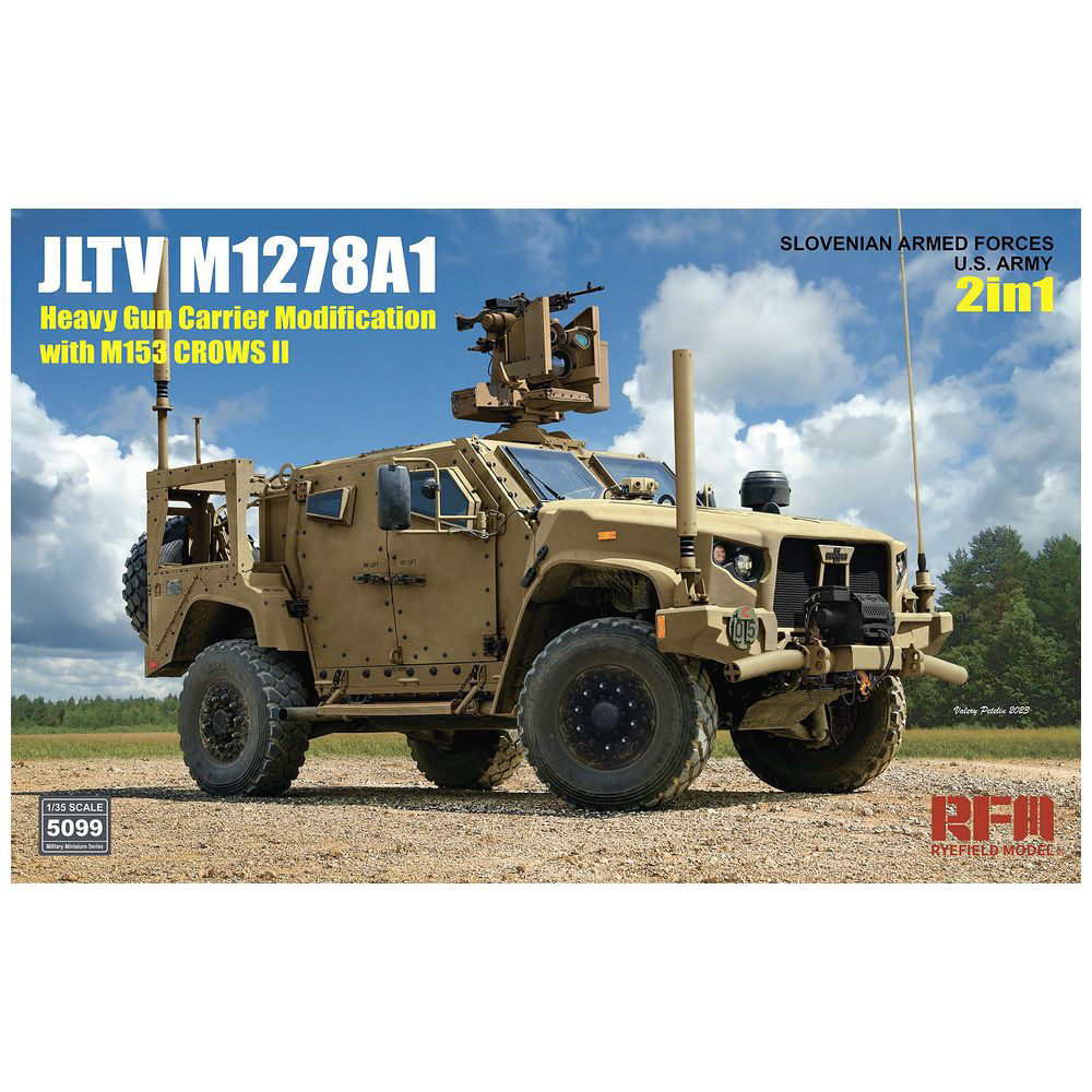 1/35 JLTV M1278A1 HGC（統合軽戦術車両）w/M153 CROWSII ライ