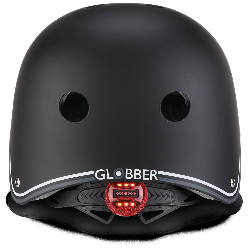 LEDライト付きヘルメット/48-53/ブラック_1