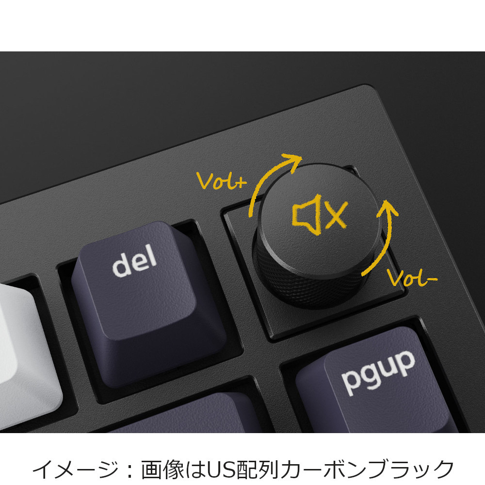 Keychron Q1 V2 QMK US配列 ネイビーブルー 茶軸 Keychron Q1 V2 QMK ネイビーブルー Mac英語配列 有線 青軸 81