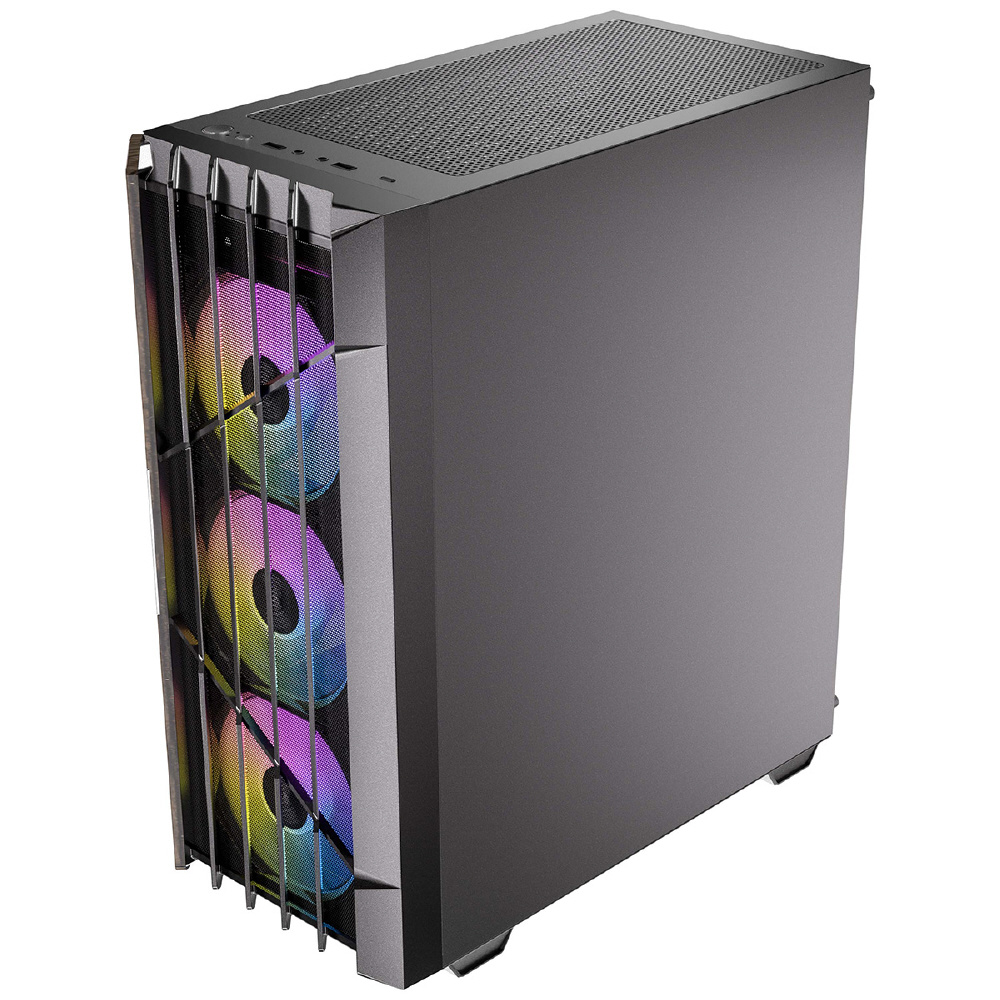 PCケース [ATX /Micro ATX /Mini-ITX] ブラック Cypress 5 ARGB