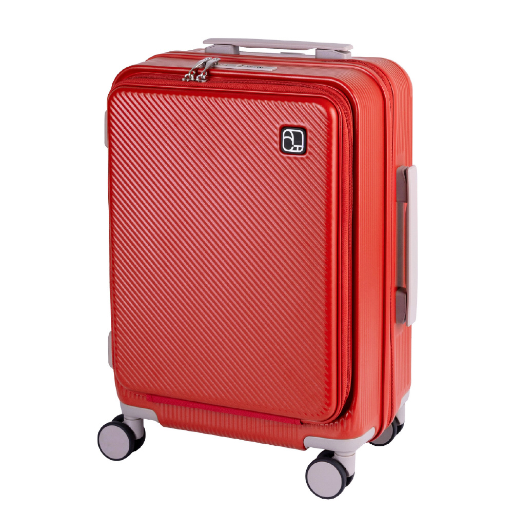 フロントオープンキャリー Taiwan PM12:00 (blood orange) 機内持込 S
