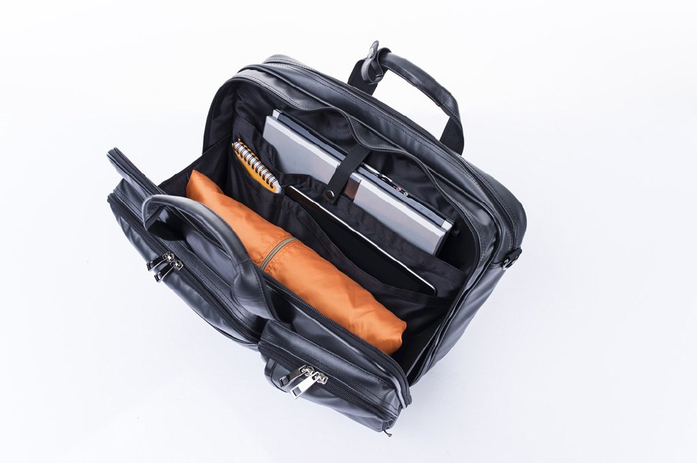 MANHATTAN EXP 3WAY PVC ビジネスバッグ ブラック 53-80881｜の通販は