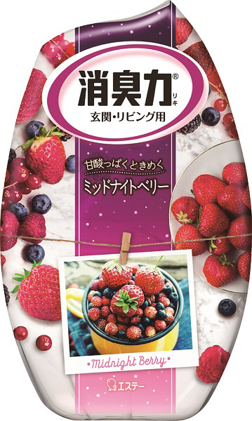 【在庫限り】 玄関・リビング用消臭力 香りstyle 大人の贅沢 本体 ミッドナイトベリーの香り （400ml）