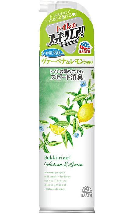 トイレのスッキーリエア Sukki Ri Air ヴァーベナ レモンの香り 350ml 消臭剤 芳香剤 スプレーの通販はソフマップ Sofmap