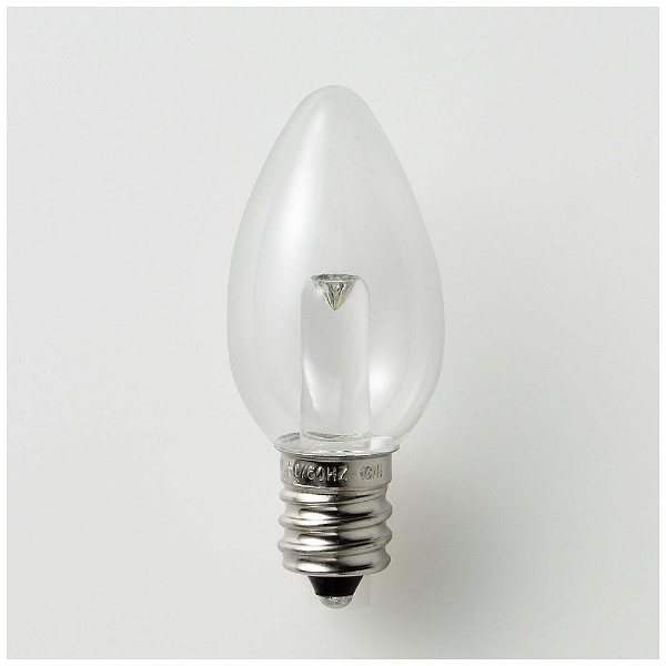 LED装飾電球 ローソク球形 LDC1CN-G-E12-G305 クリア ［E12 /昼白色 /1個  /シャンデリア電球形］｜の通販はアキバ☆ソフマップ[sofmap]