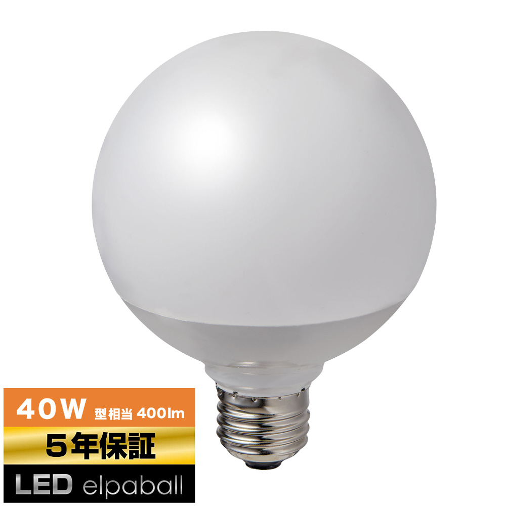 LED電球 40W相当 電球色 LDG4L-G-G2102 ［E26 /電球色 /1個 /40W相当 /ボール電球形  /広配光タイプ］｜の通販はソフマップ[sofmap]