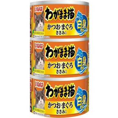 いなばわがまま猫ささみ入 140g×3缶×18本(合計54缶)