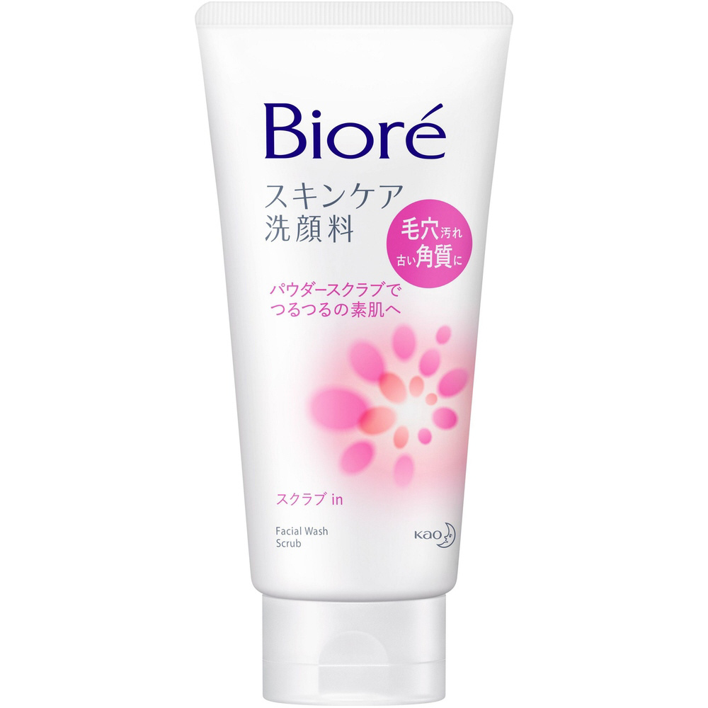 Biore(ビオレ）スキンケア 洗顔料 スクラブイン(130g) ［洗顔