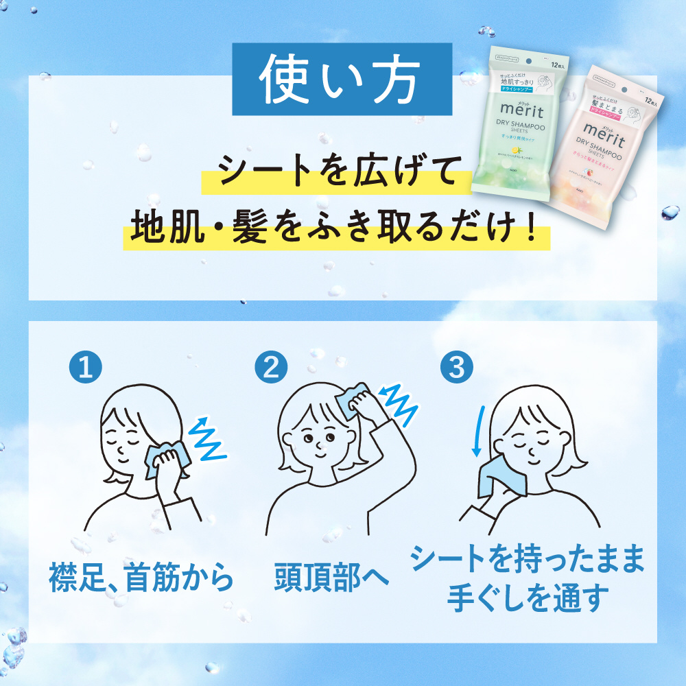 38個セットmeritメリット ドライシャンプーシート 12枚入 Amazon.co.jp: Merit メリットデイプラス ドライシャンプー