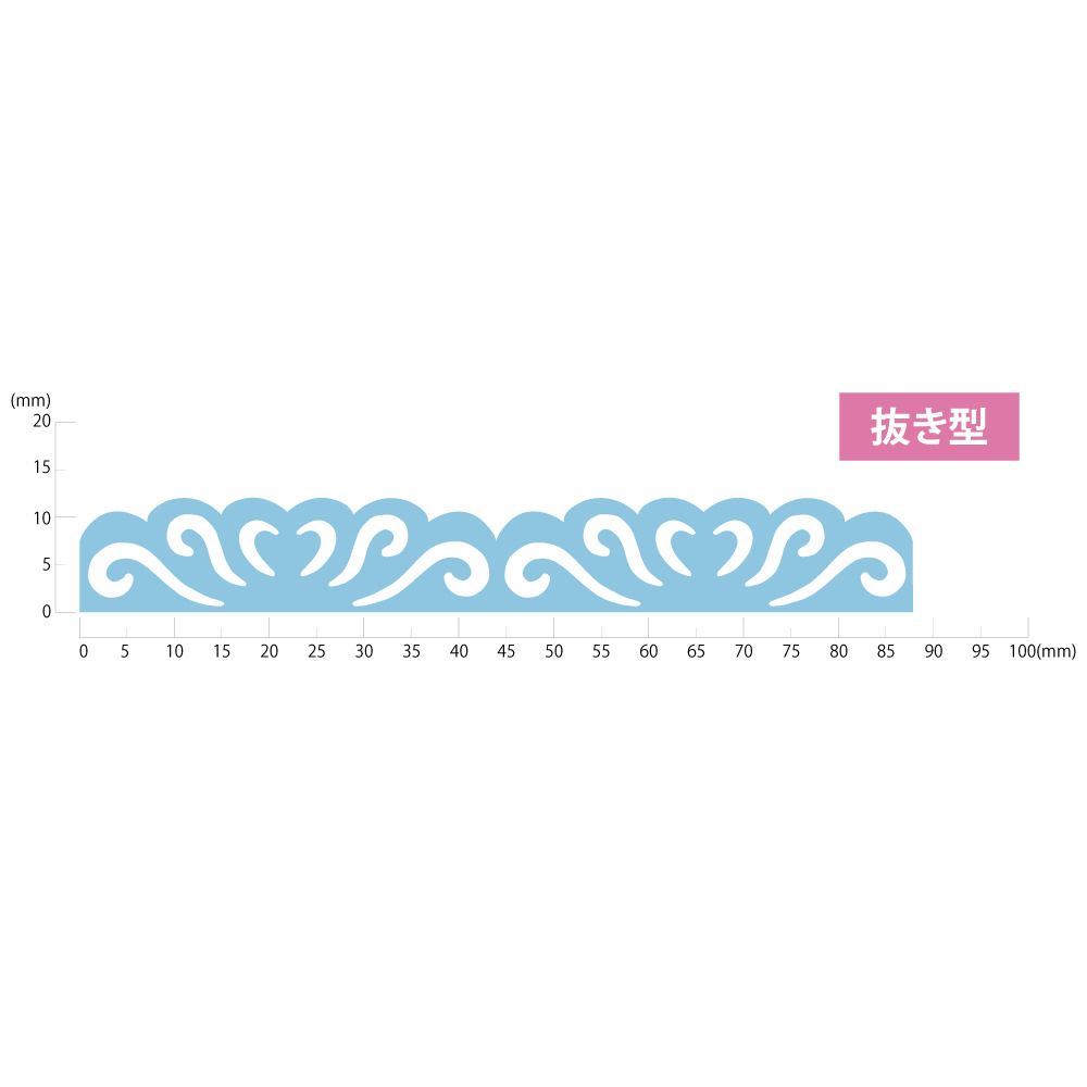 呉竹 SBKPB130-11 KUREPUNCH BORDER ROSE DECORATION GARDEN - 通販