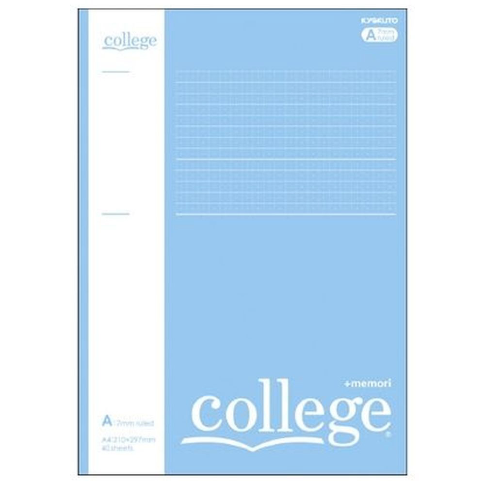 College(カレッジ) ノート A4 プラスメモリA罫 40枚 CAPA44A