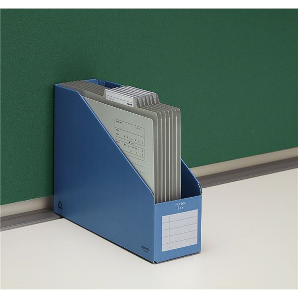 ファイルボックス 縦横用 収容幅94mm フ E455bz 青 の通販はソフマップ Sofmap