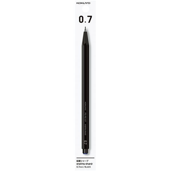 シャープペンシル(シャーペン） 鉛筆シャープ 黒 PS-PE107D-1P