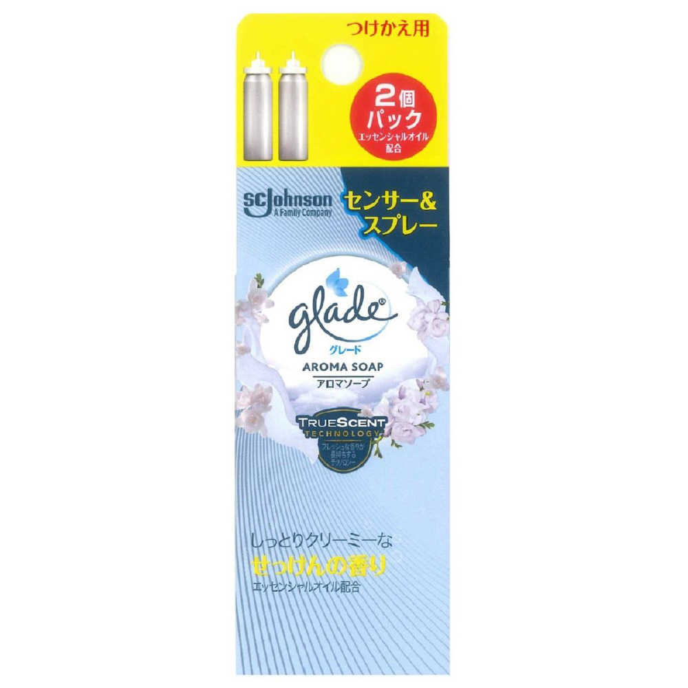 glade（グレード）消臭センサー＆スプレー つけかえ用カートリッジ 18mL×2個パック アロマソープ