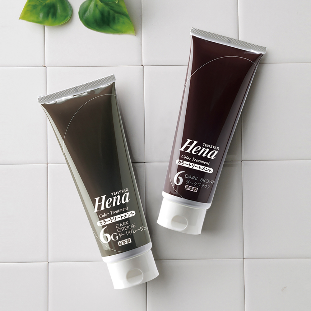 テンスター ヘナ カラートリートメント6c チャコールブラウン 10本