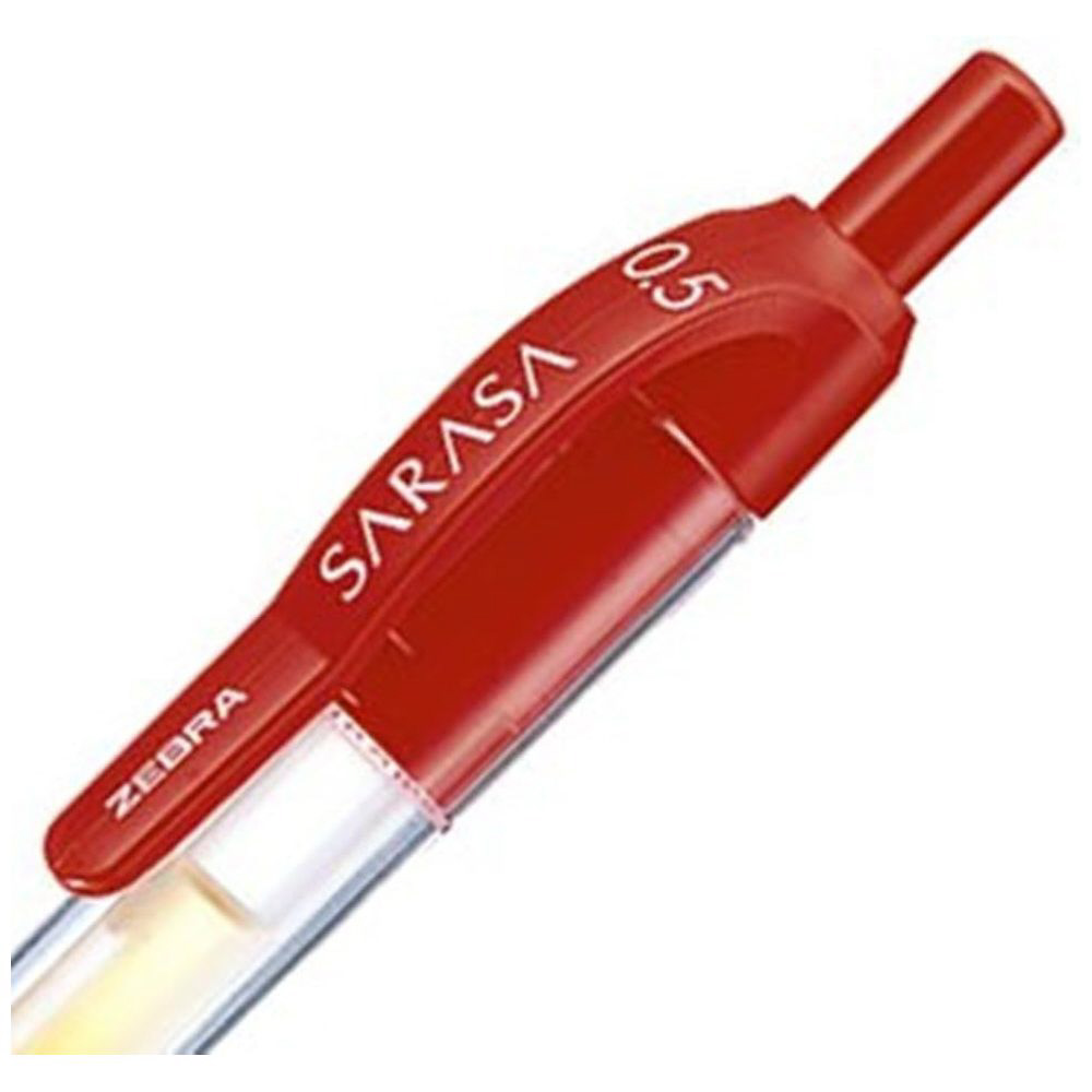 SARASAボールペン赤 Amazon | ゼブラ サラサクリップ 1．0mm 赤5本 | ジェル